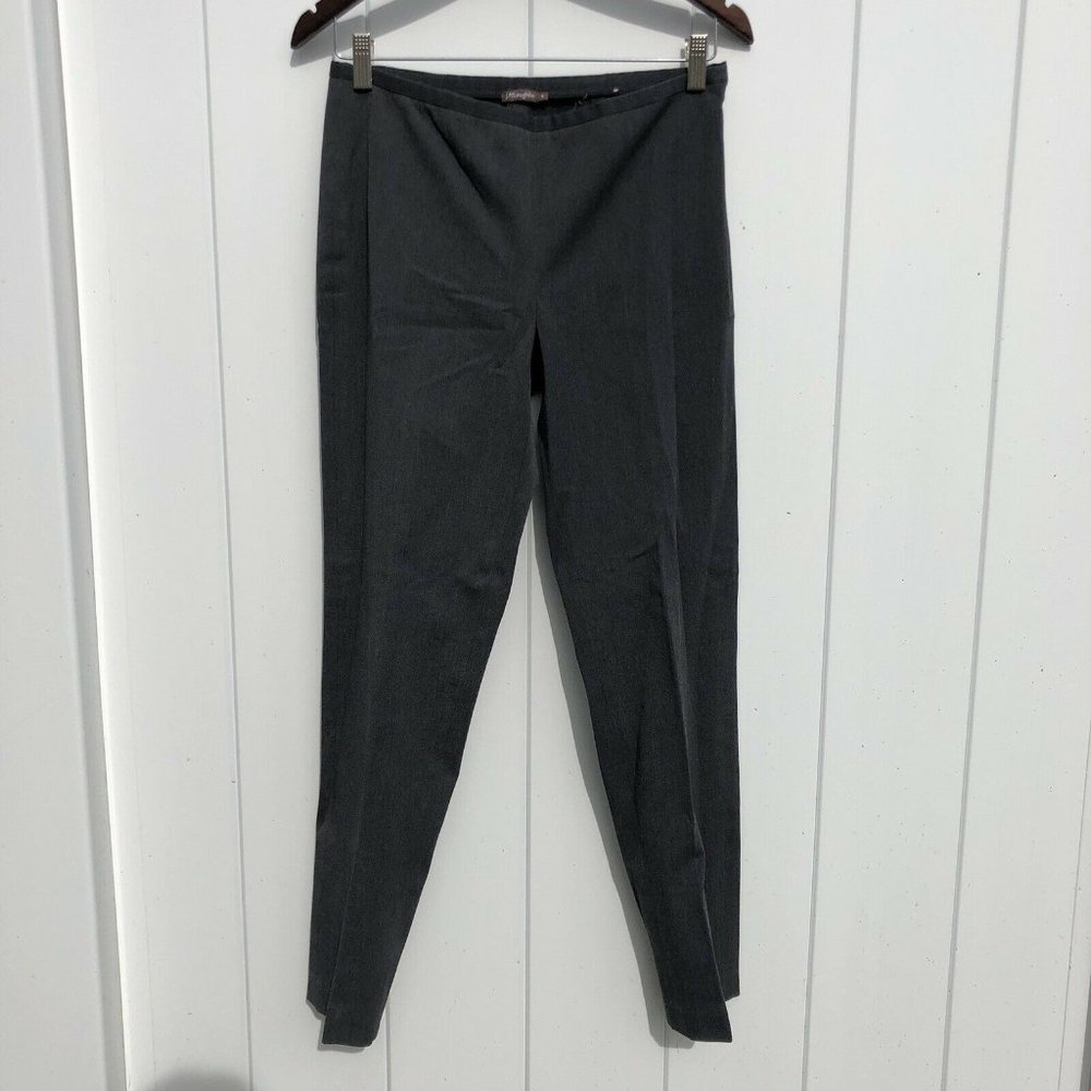 J. Mclaughlin Gray Pants Dress Career Work Dress Slacks 4 *hemmed